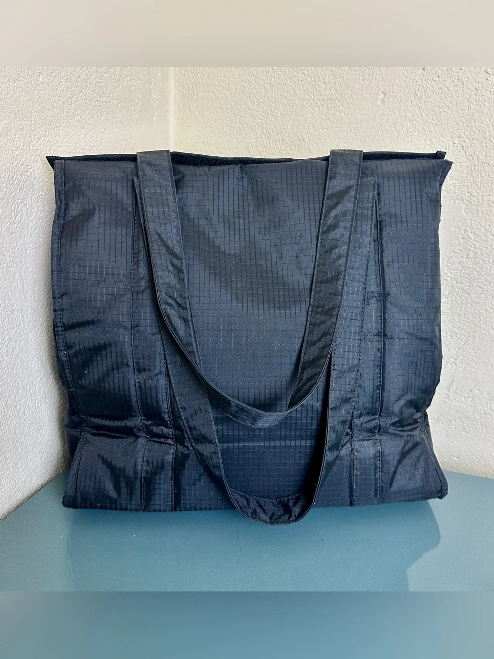 RARE Baggallini Bark N Beach Bag Pet Carrier Travel Tote Dog Cat Ex Cond 16”x15”